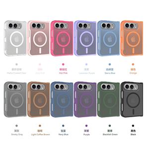เคสโทรศัพท์แบบพับได้แม่เหล็กสำหรับ iPhone 18 Duo ป้องกันแรงกระแทก ผลิตจาก TPU และ PC ผิวด้าน ป้องกันบานพับ - Product Image 6