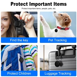 Mini traceur de clés personnel en aluminium, porte-clés pour Android <span class=keywords><strong>Google</strong></span> Find My Device, sac à dos, bagages - Product Image 4