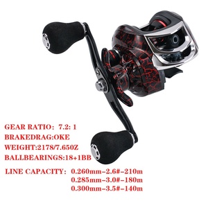 <span class=keywords><strong>Moulinet</strong></span> Spinning en Plastique 2500 à Bobine Peu Profonde Inclinée pour Pêche au Bass, Micro-Leurres en Rivière et en Ruisseau - Product Image 3