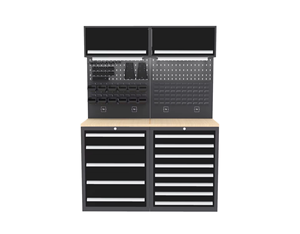 <span class=keywords><strong>Caja</strong></span> <span class=keywords><strong>de</strong></span> <span class=keywords><strong>herramientas</strong></span> <span class=keywords><strong>de</strong></span> almacenamiento <span class=keywords><strong>de</strong></span> garaje estacionaria para taller RW, mesa <span class=keywords><strong>de</strong></span> trabajo, <span class=keywords><strong>banco</strong></span> <span class=keywords><strong>de</strong></span> trabajo con placa <span class=keywords><strong>de</strong></span> ganchos, Gabinete <span class=keywords><strong>de</strong></span> acero resistente, OEM - Product Image 1