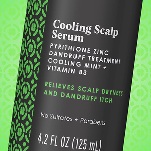 Perawatan kulit kepala esensi ketombe pelindung kering dan gatal perawatan kulit kepala seng pyrithione, pendingin mint, bebas sulfat - Product Image 3