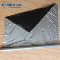Film de paillis d'ombre en plastique PE agricole noir avec service de coupe de stabilisateur UV de moulage par soufflage pour le contrôle des mauvaises herbes fabriqué en Chine