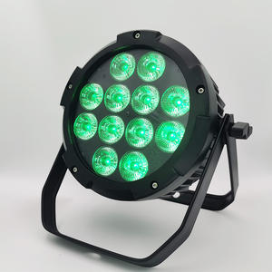 Projecteurs LED Par étanches 165W IP33 RGBWA UV, alimentés par batterie, 6-en-1, bouton tactile, DMX512, télécommande WIFI, application téléphonique, 16,7 millions de couleurs, pour scène - Product Image 3