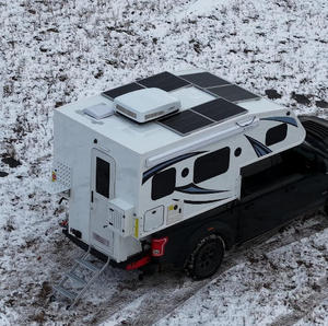 Camioneta Todoterreno con Remolque para Acampar, con Baño, Mini Refrigerador, Aire Acondicionado, para Acampar en la Playa, Camioneta Personalizada - Product Image 2