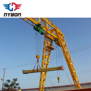 Giàn cần cẩu để nâng <span class=keywords><strong>10t</strong></span> 20t 5t hàng hóa Loại chùm đơn với tốc độ gấp đôi - Product Image 2