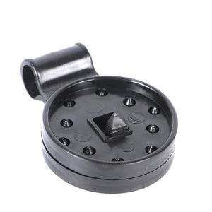 Clips ronds en plastique noir <span class=keywords><strong>pour</strong></span> filet pare-soleil de serre de jardin, <span class=keywords><strong>fixation</strong></span> par suspension, boucle simple - Product Image 6