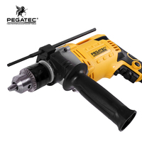 Perceuse à percussion industrielle professionnelle PEGATEC 850W à vitesse variable pour béton