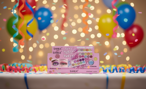 Confezione SANDE Glitter Party Pack di decorazioni rotonde in plastica per feste di compleanno - Product Image 2