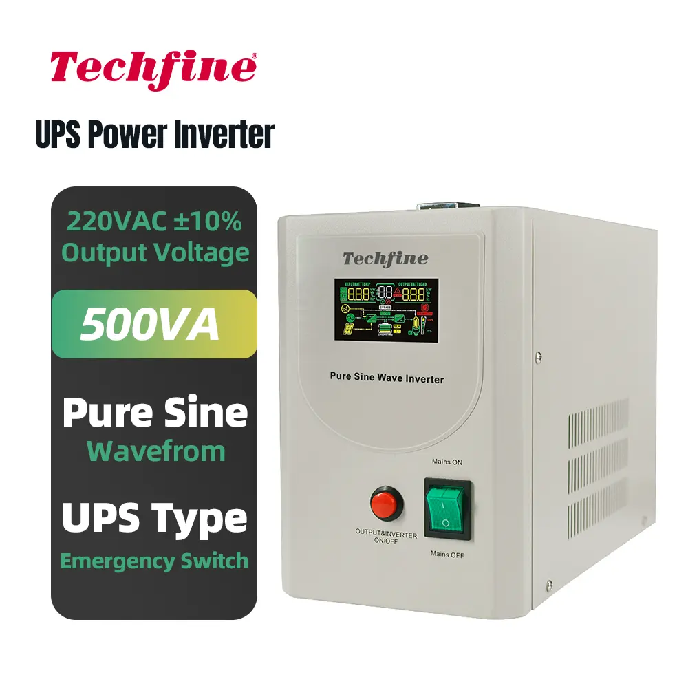 500VA 300W Voltage converter 12V UPS emergency power inverter