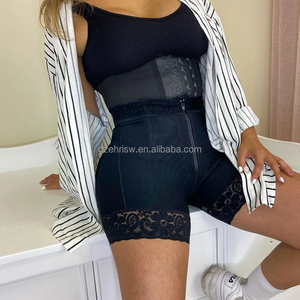 Fajas ceinture colombienne taille formateur Double Compression Bbl Shorts contrôle du <span class=keywords><strong>ventre</strong></span> <span class=keywords><strong>gaine</strong></span> <span class=keywords><strong>minceur</strong></span> <span class=keywords><strong>ventre</strong></span> plat modélisation - Product Image 1
