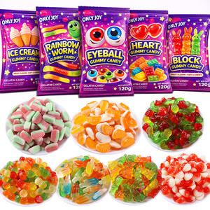 Bonbons Gélifiés à Mâcher Personnalisés en Vrac, Saveurs de Fruits Aigres-Douces Assorties, Fabrication OEM, Grossiste Confiseries Chinoises - Product Image 1