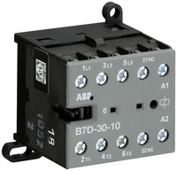 Contacteur d'unité de commande GJL1317001R0101, 5,5 kW, bobine 24 V, contacts 20 A, 690 V, 3 pôles, 4 NO, série GJL131