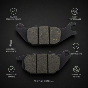 Plaquettes de frein moto en gros, plaquettes de frein à disque avant et arrière FA343 pour <span class=keywords><strong>Honda</strong></span> <span class=keywords><strong>CBR</strong></span> <span class=keywords><strong>125</strong></span> XL 150 Street Bike - Product Image 2