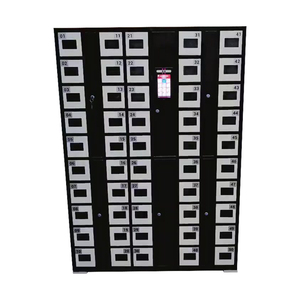 Solarbetriebene Handy-Ladestation China Smart Locker Lieferant Großbestellung mit Lade-Locker mit Zahlungssystem & Bildschirm - Product Image 2