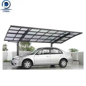 Carport Solar de aluminio para coche, estructura de montaje de 12x20, para estacionamiento