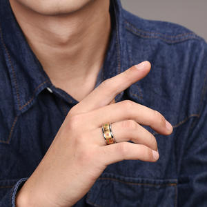 Anillo Giratorio de Mahjong de Acero de Titanio Estilo Chino con Trece Orfanes, Traje Puro, Grandes Tres Dragones, Grandes Cuatro Vientos, Unisex - Product Image 2