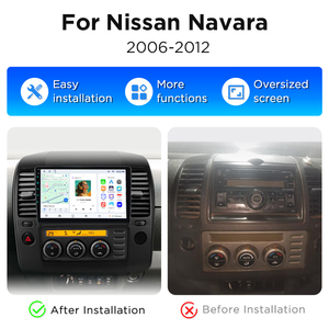 Radio Junsun con Carplay y Android Auto inalámbrico para Nissan NAVARA 2006-2012, reproductor de DVD para coche, 2K QLED 2000*1200P 7870 2.7GHz 5G/4G LTE - Product Image 2