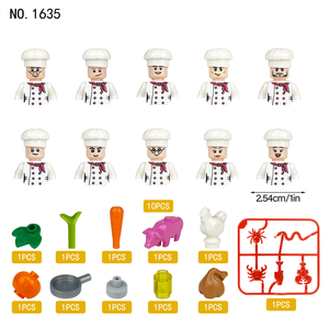 22 Styles de figurines de construction de personnages professionnels de la <span class=keywords><strong>ville</strong></span>, ensemble de jouets créatifs à collectionner pour enfants, en stock, livraison rapide - Product Image 6