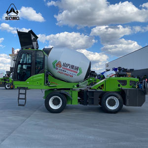 Camion malaxeur <span class=keywords><strong>à</strong></span> béton diesel autochargeur SQMG 3,5 m³ 270 °   Bétonnière <span class=keywords><strong>à</strong></span> rotation bidirectionnelle pour la construction - Product Image 3