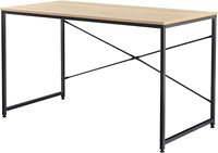 Table de bureau moderne en bois, mobilier de bureau, bureau d'ordinateur, table de bureau en métal et acier