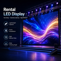 Pantallas LED Modulares de Alquiler para Escenarios, Pantalla LED Profesional a Todo Color de Alquiler, Solución OEM ODM para Eventos Escénicos