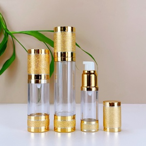 Flacon pulvérisateur sans air transparent blanc rond AS pour cosmétiques, 15 ml, 30 ml, 50 ml, 80 ml, 100 ml, 120 ml, 150 ml - Product Image 5