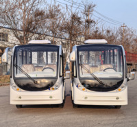 Bus touristique électrique avec climatisation, longue autonomie, transport de passagers, bus tout-terrain pour les entreprises
