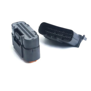 ขั้วต่อปลั๊กและซ็อกเก็ต ECU สำหรับยานยนต์ 34 พิน รุ่น MX23A34SF1 MX23A34XF1 สีดำส้ม วัสดุ PBT - Product Image 2