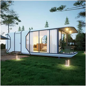 บ้านแคปซูลอวกาศแบบกำหนดเอง บ้านสำเร็จรูปเคลื่อนที่ได้ โรงงานผลิตบ้านแคปซูลอวกาศโดยตรง ดีไซน์ทันสมัยเสริมสร้างความโดดเด่น - Product Image 1