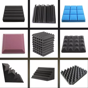 Inch Kim tự tháp được thiết kế bảng điều khiển bọt âm thanh màu đen mật độ cao và chống cháy Bảng điều khiển âm thanh bằng chứng bọt - Product Image 6