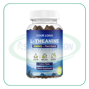 Ausreson Natuurlijke L Theanine Gummy Vitamine <span class=keywords><strong>B6</strong></span> Slaapsupplementen Slaaphulp Gaba Melatonine Ashwagunda En L-Theanine Gummies - Product Image 2