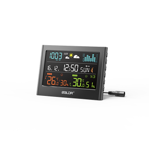 Trạm thời tiết kỹ thuật số với cảm biến ngoài trời không dây, đồng hồ báo thức và giám sát môi trường - Product Image 1