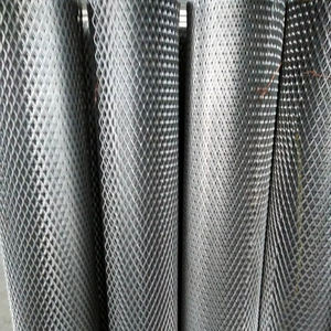 Panneau de treillis métallique noir et galvanisé de haute qualité, panneau de métal expansé de haute qualité - Product Image 1