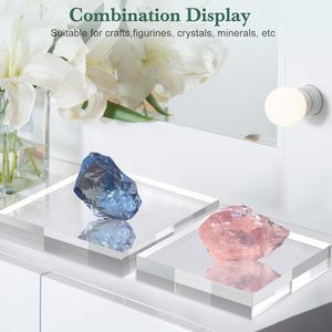 Kệ nổi <span class=keywords><strong>acrylic</strong></span> trong suốt hiện đại với bề mặt được đánh bóng và lắp ráp dễ dàng - Product Image 4