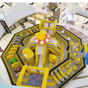 Parco Giochi Gonfiabile a Tema Castello Rimbalzante, Colori Pastello, Casa Gonfiabile Bianca per Matrimoni, Rimbalzo Arcobaleno - Product Image 4