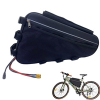Batterie triangulaire 72V 30Ah, batterie de vélo électrique 48V 45Ah/52V 40Ah/60V 35Ah pour moto électrique 1000W-5000W, vélo électrique