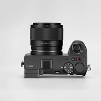 VILTROX Lente Prime de 25mm F1.7 con Montura E, Gran Apertura, STM, Enfoque Automático para Cámaras Serie A7 y A6, No Full Frame