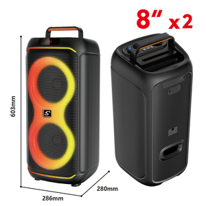 CQS-S5510 CQS-S5511 อุปกรณ์เสียงระดับมืออาชีพ ลำ<span class=keywords><strong>โพ</strong></span><span class=keywords><strong>ง</strong></span><span class=keywords><strong>พก</strong></span><span class=keywords><strong>พา</strong></span>บลูทูธแบบคู่ขนาด 6.5 นิ้ว 8 นิ้ว - Product Image 4