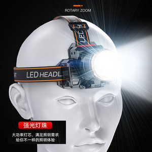 Phare LED Golfein rechargeable à lumière puissante pour la pêche et l'utilisation en extérieur - Product Image 3