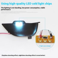 Lumière d'ambiance de poignet de porte intérieure pour Lexus NX200 NX300h NX300 éclairage intérieur de voiture de feu arrière ambiant