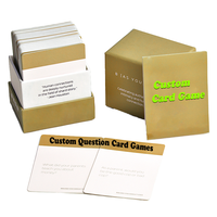 Cartes à Jouer Carrées Personnalisables Écologiques pour Adultes, Jeu de Cartes de Poker Portable, Cartes à Jouer en Papier avec Nom et Logo Imprimés sur Mesure pour Amis