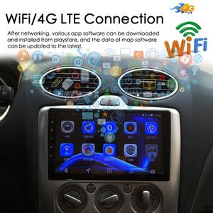 Autoradio CarPlay pour Ford Focus 2 Mk2 2004-2008 2009 2010 2011 Lecteur multimédia Android Auto GPS 2din Autoradio DSP AI Voice - Product Image 2