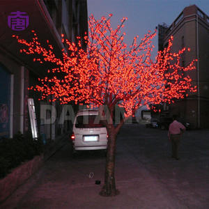 Lámpara Decorativa con Forma de Árbol de Cerezo en Flor, con Luces Brillantes, para Jardín, Parque, Camino y Plaza, en Venta - Product Image 3