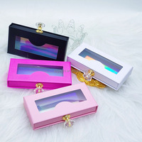 Boîte d'emballage pour faux ongles, boîtes d'emballage pour faux ongles, maquillage, boîte en papier pour ongles, vente en gros