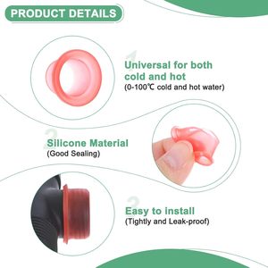 Pack of 10 <b>Silicone</b> Rubber Tap Washer Parts Mold Injection Compression Faucet Seal <b>Gasket</b> - Product Image 5