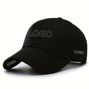 Man Four Seasons Adjustable <strong>Black</strong> Cotton <strong>Ny</strong> Letters Embroidered Baseball <strong>Cap</strong> - Product Image 2