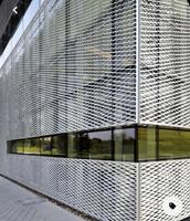 Panneau en aluminium expansé ignifuge sur mesure, vente en gros d'usine, pour la décoration intérieure des bâtiments publics