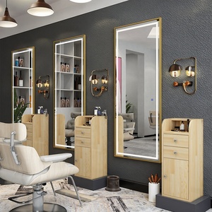 Espejo LED de Salón Popular en Internet <span class=keywords><strong>para</strong></span> Peluquerías y Salones de Belleza, Espejo Elegante con Pantalla Táctil, Simple y Moderno - Product Image 5