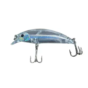 LUTAC cheaper bait 3d fishing eyes with 60mm 8.1g artificial hard lures hot selling