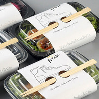 Manchon en papier glassine écologique et recyclable sur mesure pour chaussettes, serviettes et couvertures